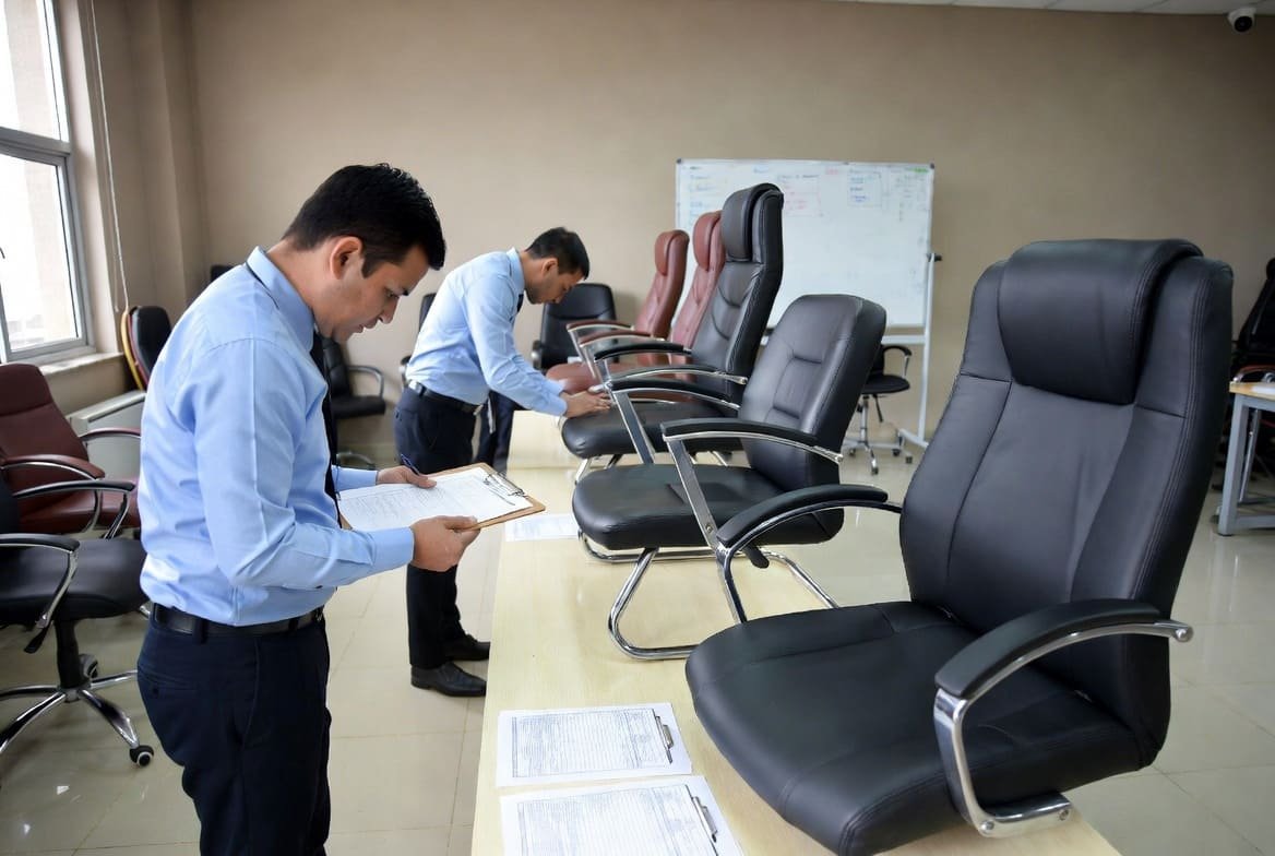 product inspection office chairs