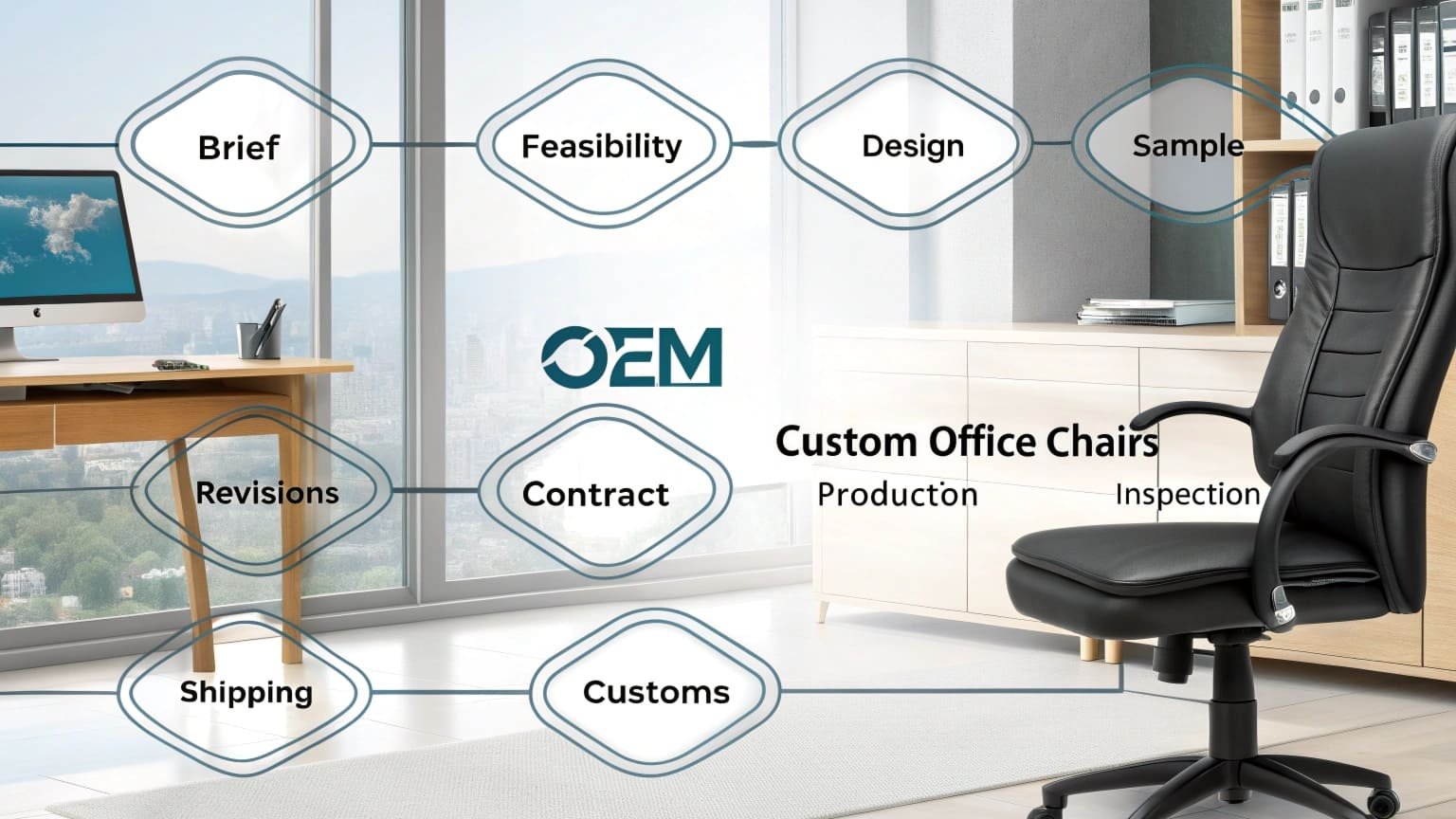 custom office chair OEM process